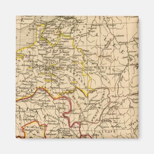 La France 1380 a 1422 Magnet (Vorne)