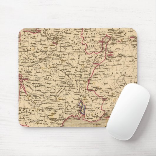 La France 1643 a 1715 Mousepad (Mit Mouse)