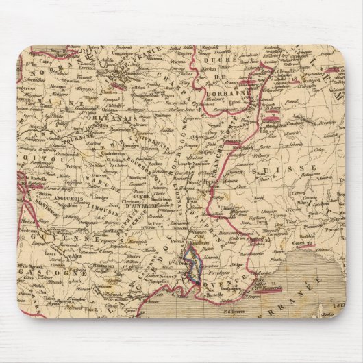 La France 1643 a 1715 Mousepad (Vorne)