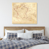 La France 1814 a 1840 Leinwanddruck (Insitu (Schlafzimmer))
