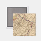 La France 1814 a 1840 Magnet (Vorderseite/Rückseite)