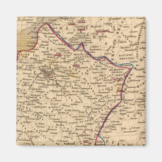 La France 1814 a 1840 Magnet (Vorne)