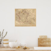 La France 1814 a 1840 Poster (Küche)