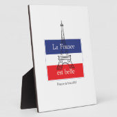 La France est Belle Fotoplatte (Seite)