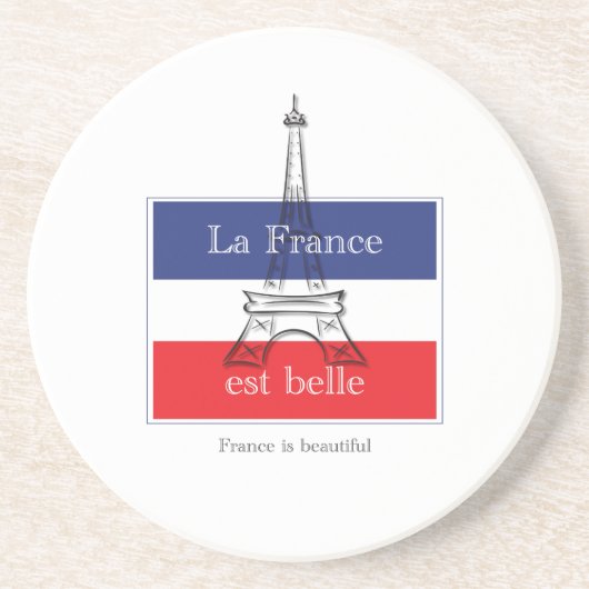 La France est Belle Untersetzer (Vorne)