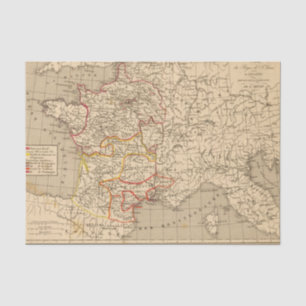 La Frankreich 1223 1270 Seidenpapier