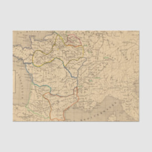 La Frankreich 843 987 Seidenpapier