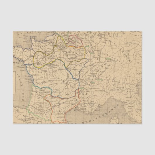 La Frankreich 843 987 Seidenpapier (Vorderseite)