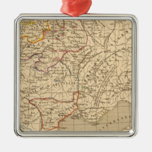 La Frankreich 996 1108 Silbernes Ornament