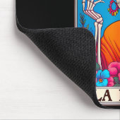 La Frida Dia De Los Muertos Day Of Dead Halloween Mousepad (Ecke)