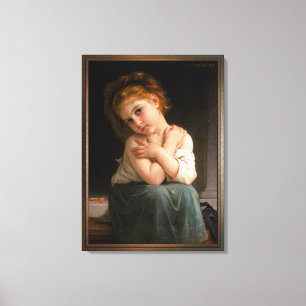 La Frileuse von William-Adolphe Bouguereau Leinwanddruck