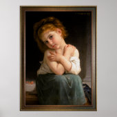La Frileuse von William-Adolphe Bouguereau Poster (Vorne)