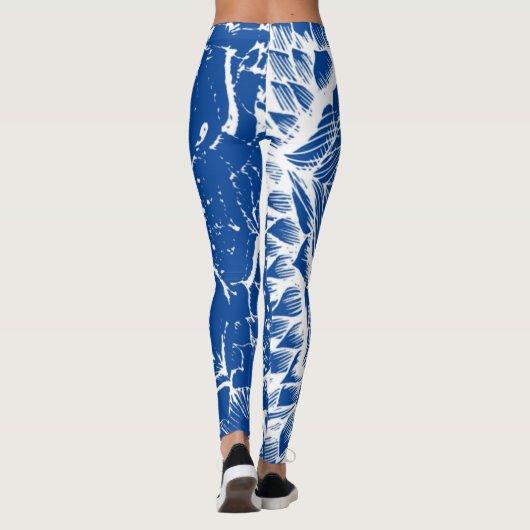 La fuente blu leggings (Rückseite)