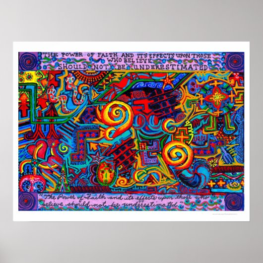 La Fuerza de la Fe Der Power der Inspiration des G Poster (Vorne)