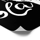 La Funny Kamala Harris Poster (Ecke)