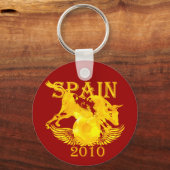 La Furia Roja Spanien 2010 Schlüsselanhänger für F (Vorderseite)