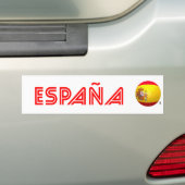 La Furia Roja - Spanien-Fußball Autoaufkleber (Auf Auto)