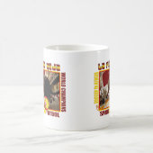 La Furia Roja Spanisch-Stier-Fußball Futbol Kaffeetasse (Mittel)