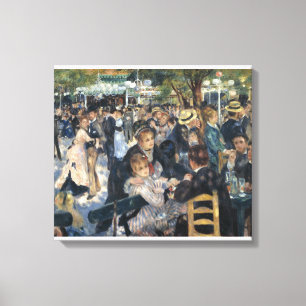 La Galette Bal du Moulin de durch Künstler Renoir Leinwanddruck
