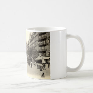 La Gare du Nord Paris, Frankreich c1905 Vintag Kaffeetasse