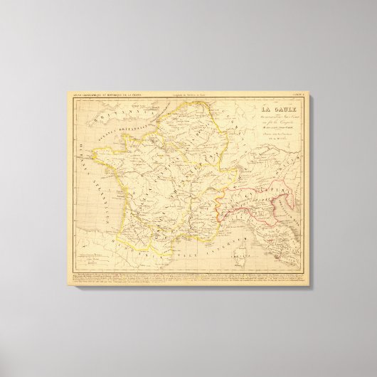 La Gaule Leinwanddruck (Vorderseite)
