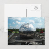 La Gèode, Paris Postkarte (Vorne/Hinten)