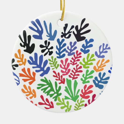 La Gerbe durch Matisse Keramikornament (Vorne)