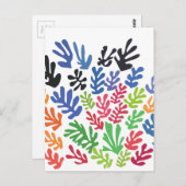 La Gerbe von Matisse Postkarte (Vorne/Hinten)