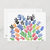 La Gerbe von Matisse Postkarte (Vorne/Hinten)