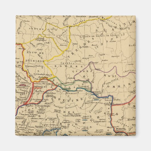 La Germanie a la fin du 5e siecle Magnet (Vorne)