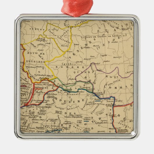 La Germanie a la fin du 5e siecle Silbernes Ornament (Vorne)