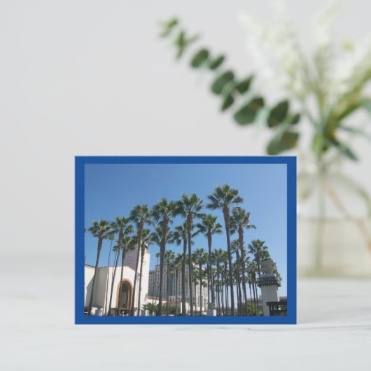 LA GEWERKSCHAFT STATION Postcard Postkarte (Stehend Vorderseite)