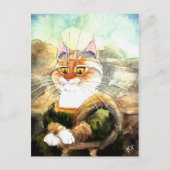 La Giagatto (Mona Heather) Postkarte (Vorderseite)