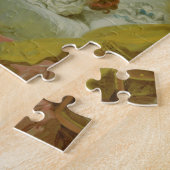 "La Gimblette", Mädchen mit einem Hund, c.1770 (Öl Puzzle (Seite)