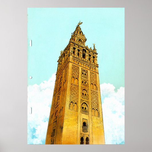 La Giralda de Sevilla - Don Quixote Hintergrund Poster (Vorne)