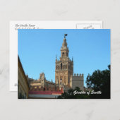La Giralda, Sevilla, Reise-Postkarte Postkarte (Vorne/Hinten)