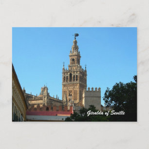 La Giralda, Sevilla, Reise-Postkarte Postkarte