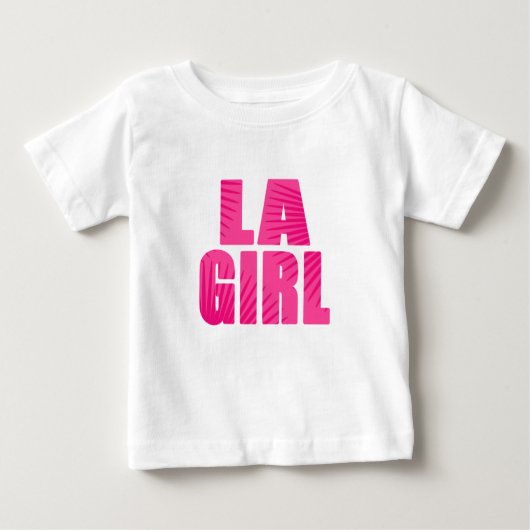 LA Girl Baby T-shirt (Vorderseite)