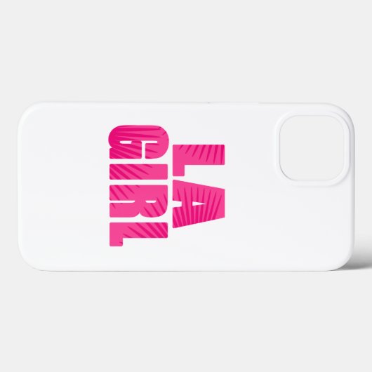 LA Girl Case-Mate iPhone Hülle (Rückseite (Horizontal))