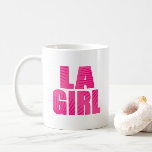 LA Girl Kaffeetasse (Mit Donut)