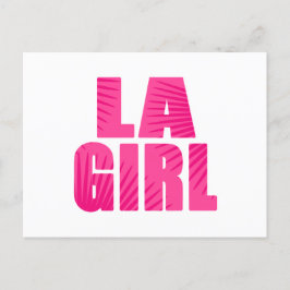 LA Girl Postkarte