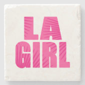 LA Girl Steinuntersetzer (Vorderseite)