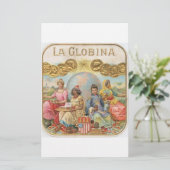 La Globina Cigar Briefpapier (Stehend Vorderseite)