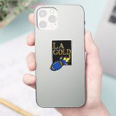 LA GOLD AUFKLEBER (Telefon)