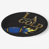 LA GOLD PAPPTELLER (Schrägansicht)