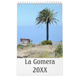 La Gomera, Kanarische Inseln 12 Monate Kalender