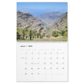 La Gomera, Kanarische Inseln 12 Monate Kalender (Mär 2026)