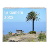 La Gomera, Kanarische Inseln 12 Monate Kalender (Titelbild)