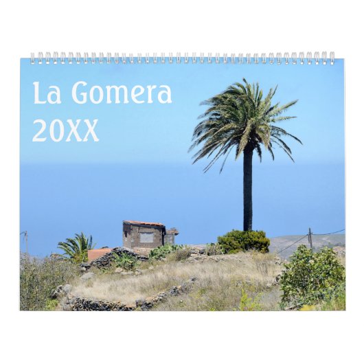 La Gomera, Kanarische Inseln 12 Monate Kalender (Titelbild)