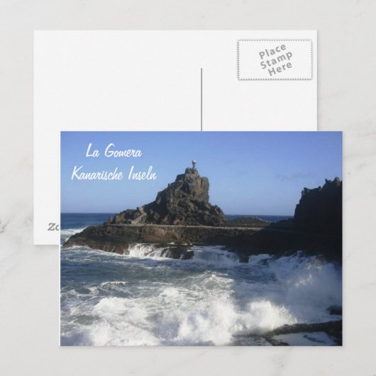 La Gomera Postkarte (Vorne/Hinten)